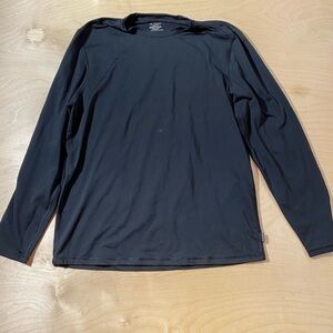 Jockey Sport Men's Black Long Sleeve Crew Neck Tee XL (JC)